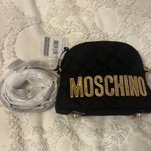 Black Moschino Crossbody Bag